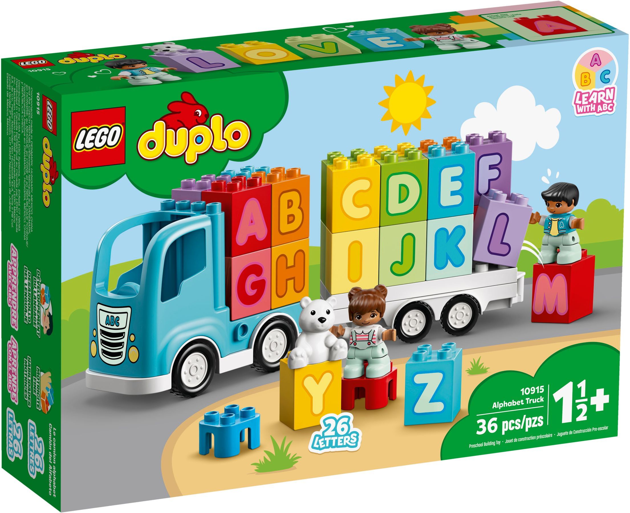 10918 LEGO DUPLO Crane Truck - Toys For Boys And Girls, Figures