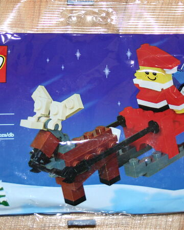 Weihnachtsmann Mit Schlitten 40010 Lego Wiki Fandom