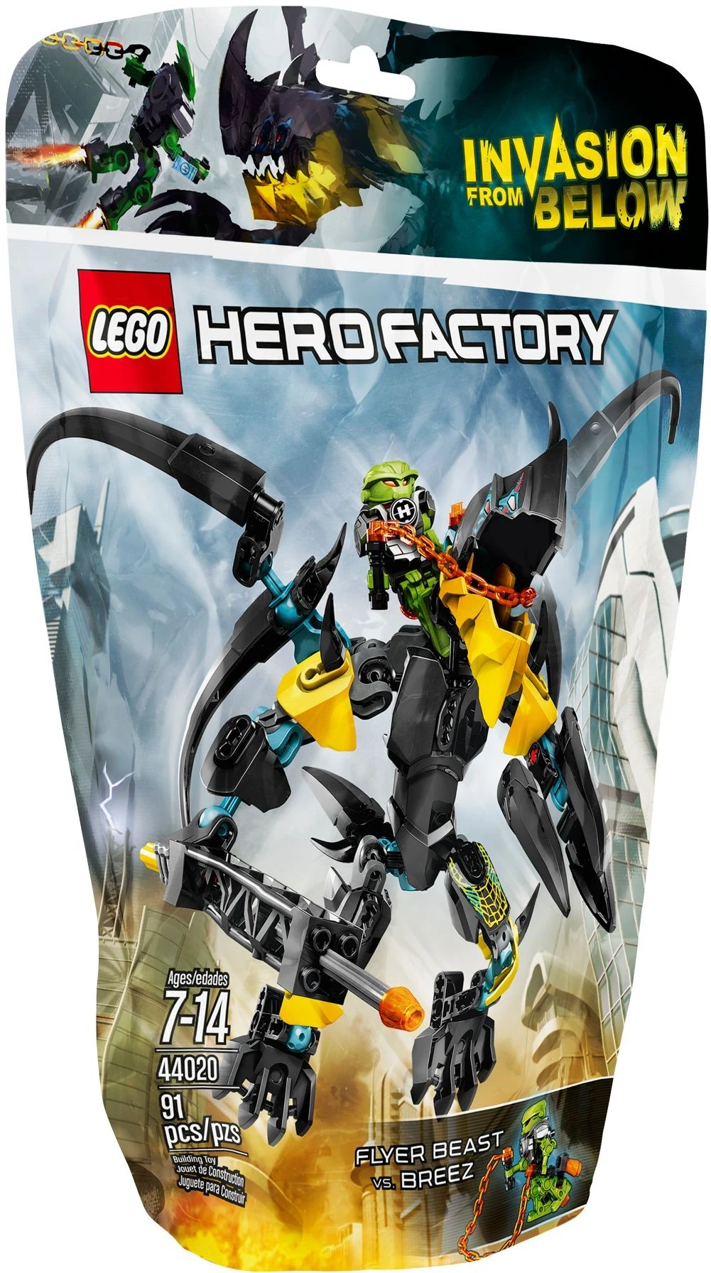 44020 Flyer Beast vs. Breez | Brickipedia | Fandom