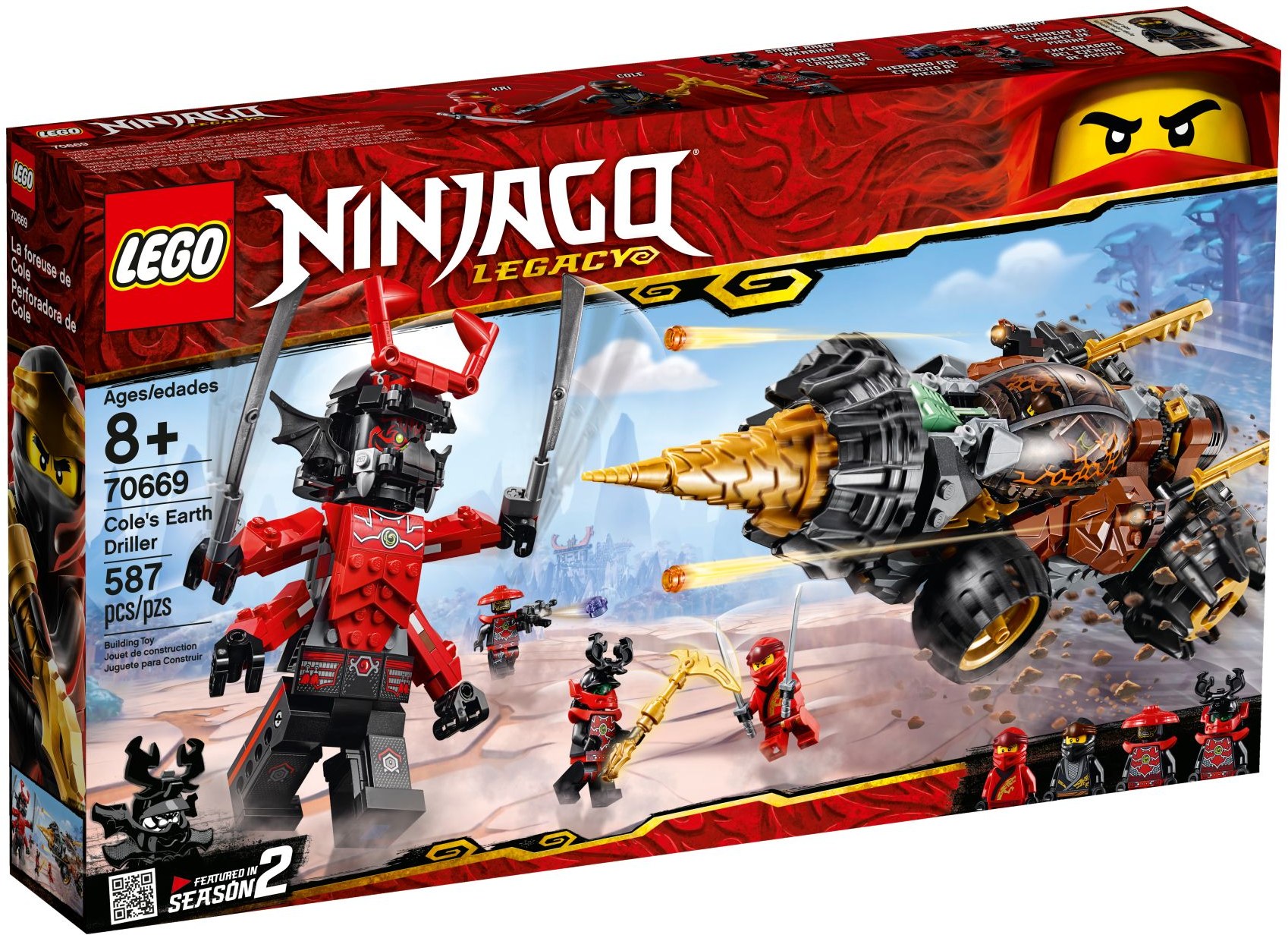 Lego ninjago hot sale legacy sets 2019