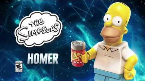 Character Spotlight Homer Simpson LEGO Dimensions