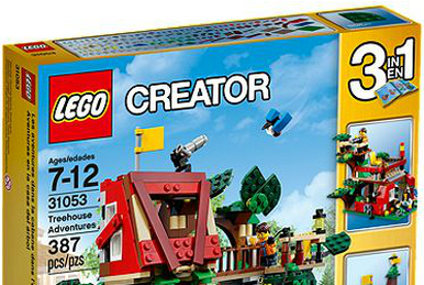 Lego creator 3 in 1 outlet treehouse set 31010