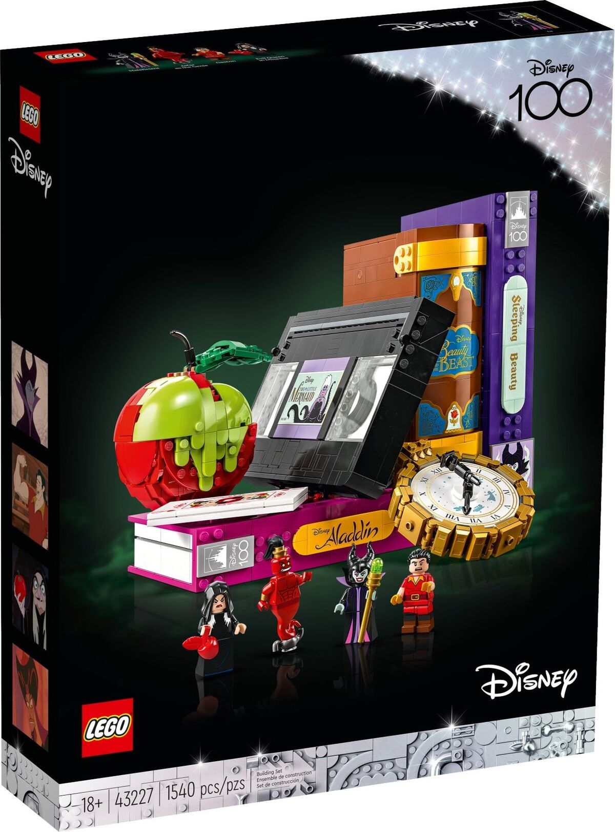 マレフィセント＆ディアブロ LEDライト Disney Villains BrickBling Light Kit for LEGO Disney Villain Icons 43227