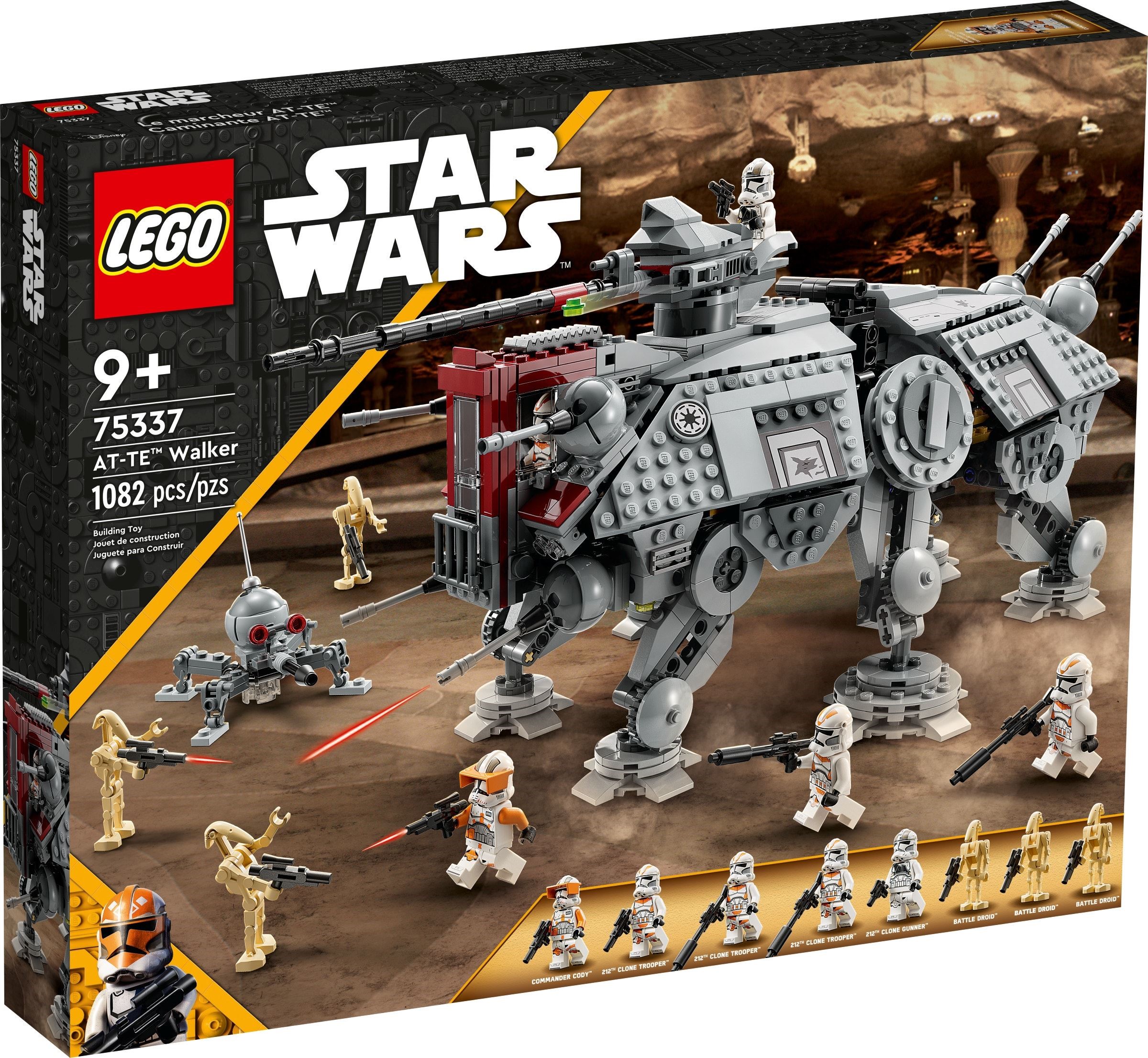 LEGO 75320 Star Wars Pack de combat Snowtrooper, Set Collector avec 4