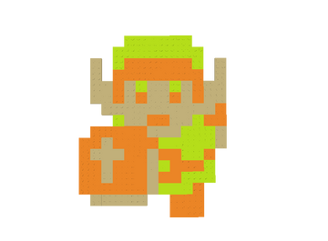 Link Zelda Pixel Art – BRIK