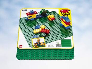 Lego duplo large green building plate clearance