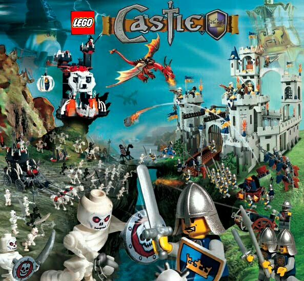 Lego castle 2025 battle game