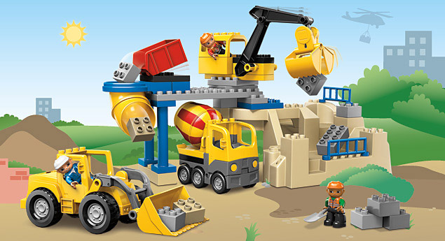 LEGO DUPLO - LEGOville - 5682 - Jouet Premier Age - Le Camion des Pompiers