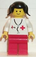 The first LEGO Doctor minifigure, and considered a classic.