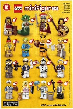 Lego minifigures list 2025