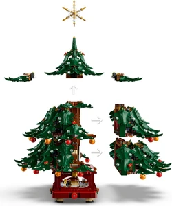 メろ。 家族でかざろう！クリスマスツリー 41843 | LEGO® Icons |レゴ®ストア