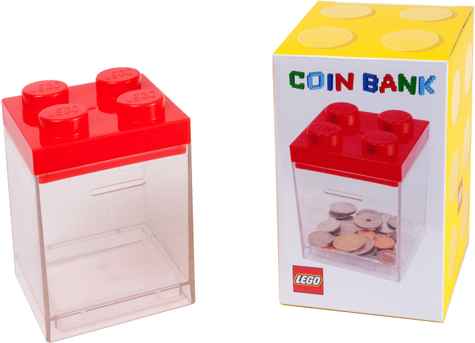 Lego brick 2025 coin bank