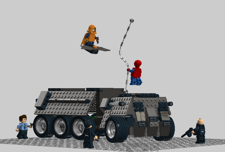Lego armoured truck hot sale