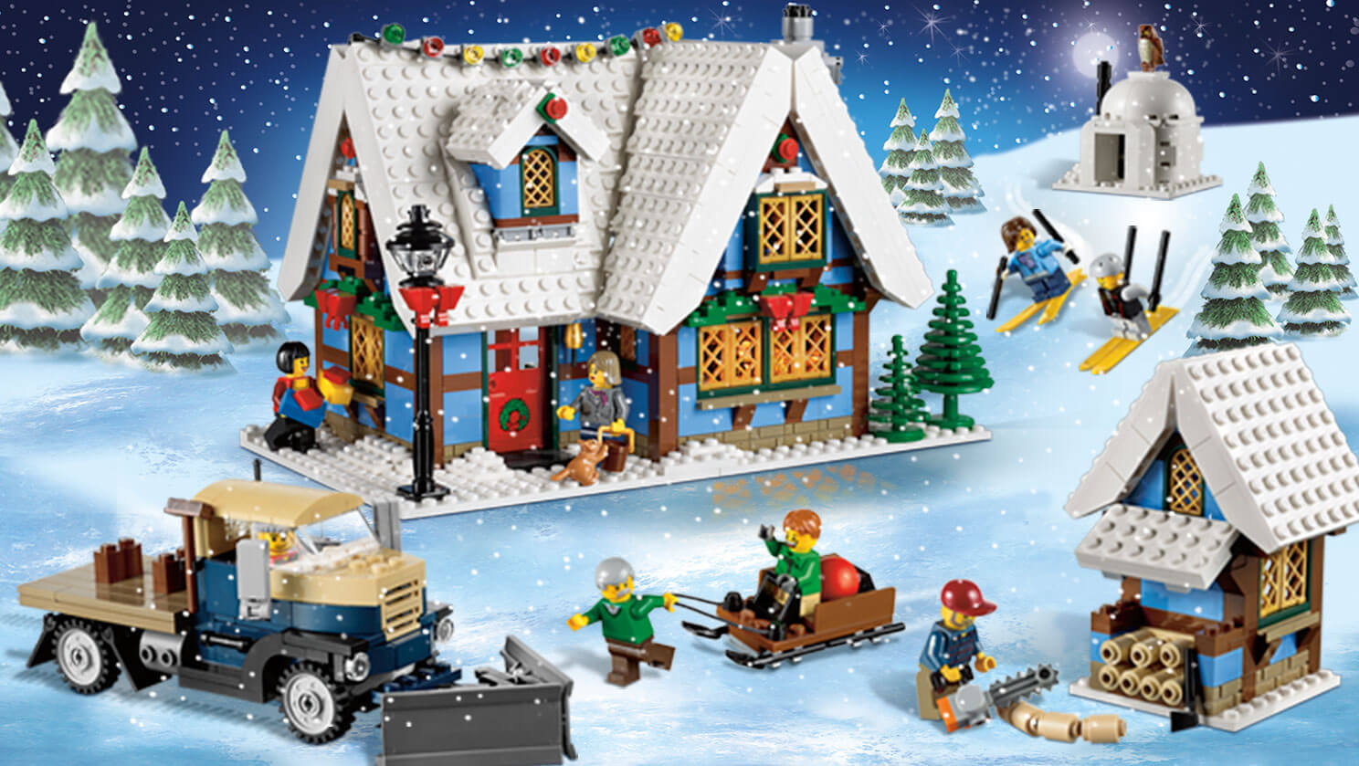 40293 Le manège de Noël, Wiki LEGO