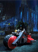 Harley Quinn's Bike that appears in LEGO Batman 2: DC Super Heroes