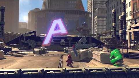 The gameplay for one of the levels in the game