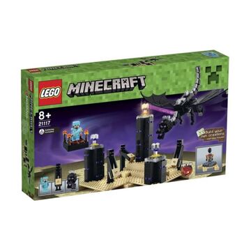The Brick Castle: LEGO Minecraft set 21117 - The Ender Dragon review