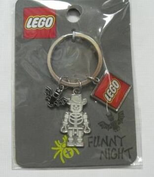Lego skeleton keychain outlet