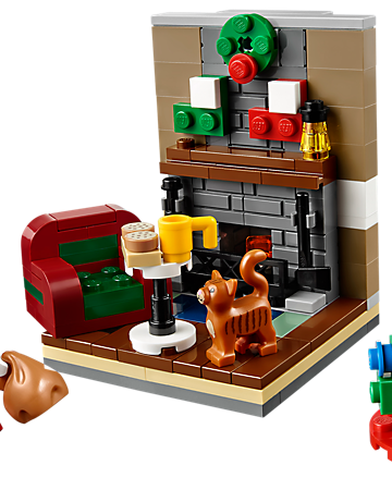 40125 La Visite Du Pere Noel Wiki Lego Fandom