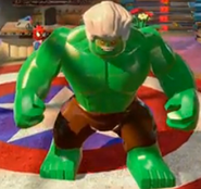 Stan Lee Gamma-mutated into Hulk