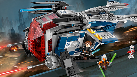 LEGO Star Wars 75046 pas cher, Vaisseau de la Police de Coruscant