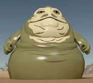 Jabba in LEGO Star Wars: The Force Awakens