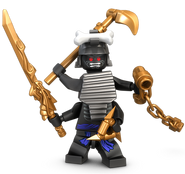 2012 Garmadon with the Four Golden Weapons