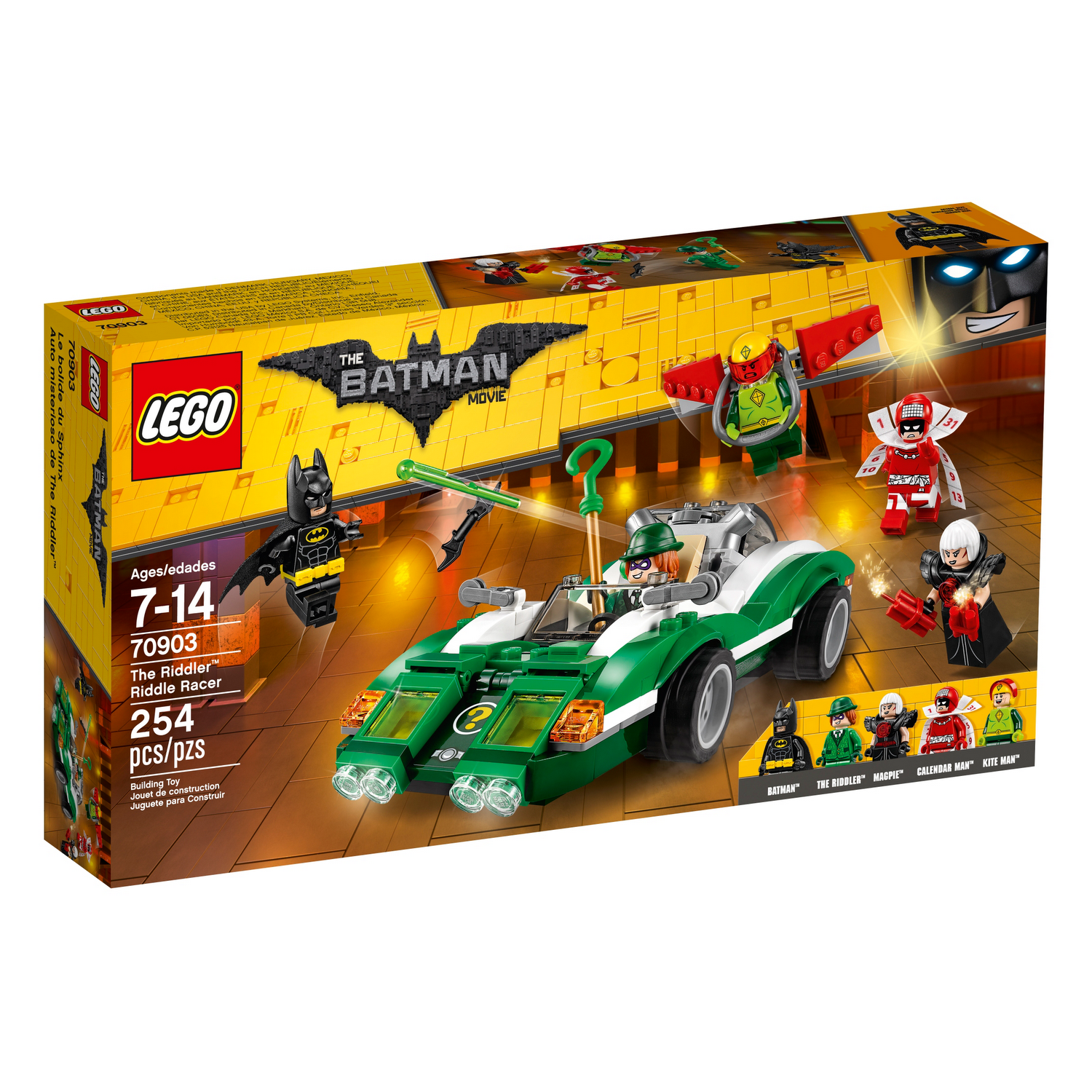 Lego The Batman Movie Riddler Racer & Mr Freeze Ice Attack 70901 & 70903. 3  Sets