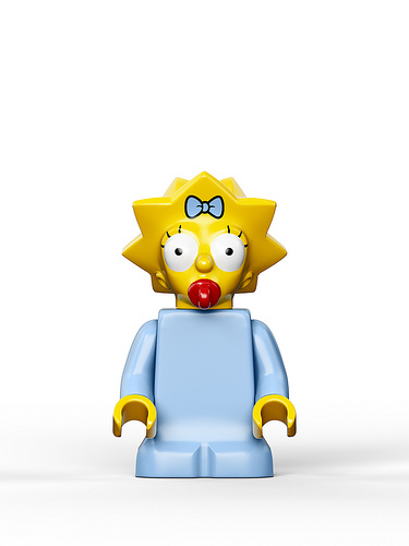 Simpson Gadget - Maggie Simpson - Lego Minifigures - The Simpsons