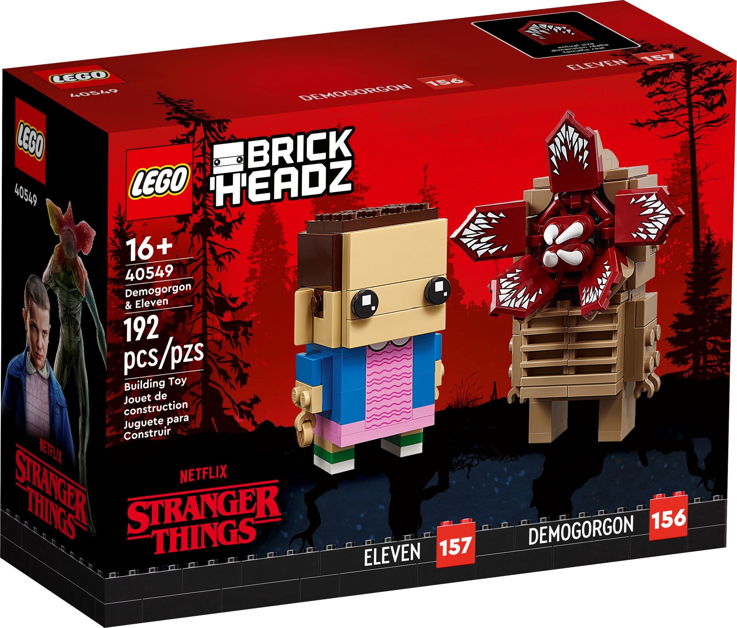 LEGO Stranger Things The Upside Down 75810 Netflix Eleven Demogorgon  Minifigures