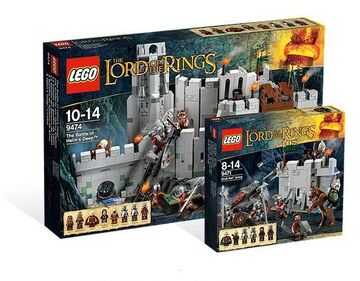 Lego the lord of the rings 9474 the battle of helm's deep clearance
