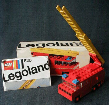 Lego fire station 1970s on sale
