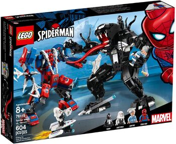 76115 Spider-Man vs Venom Mech Box