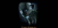 Promotional image for the theme (Gollum version of the teaser site)