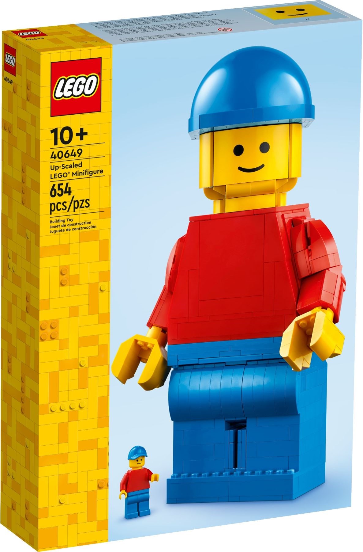 40649 Up-Scaled LEGO Minifigure | Brickipedia | Fandom