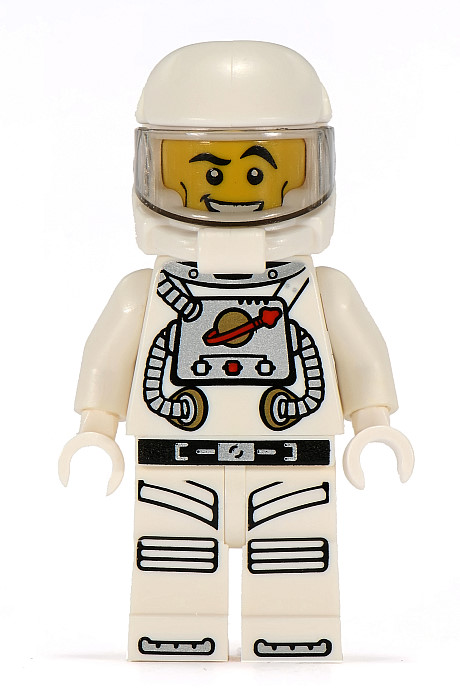 LEGO White Classic Space astronaut Minifigure