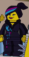 Wyldstyle's cameo in The Simpsons episode "Brick Like Me".