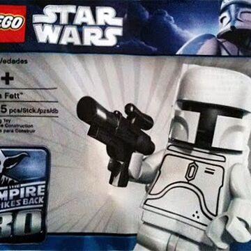 2853835//4597068 LEGO Star Wars White Boba Fett Minifig