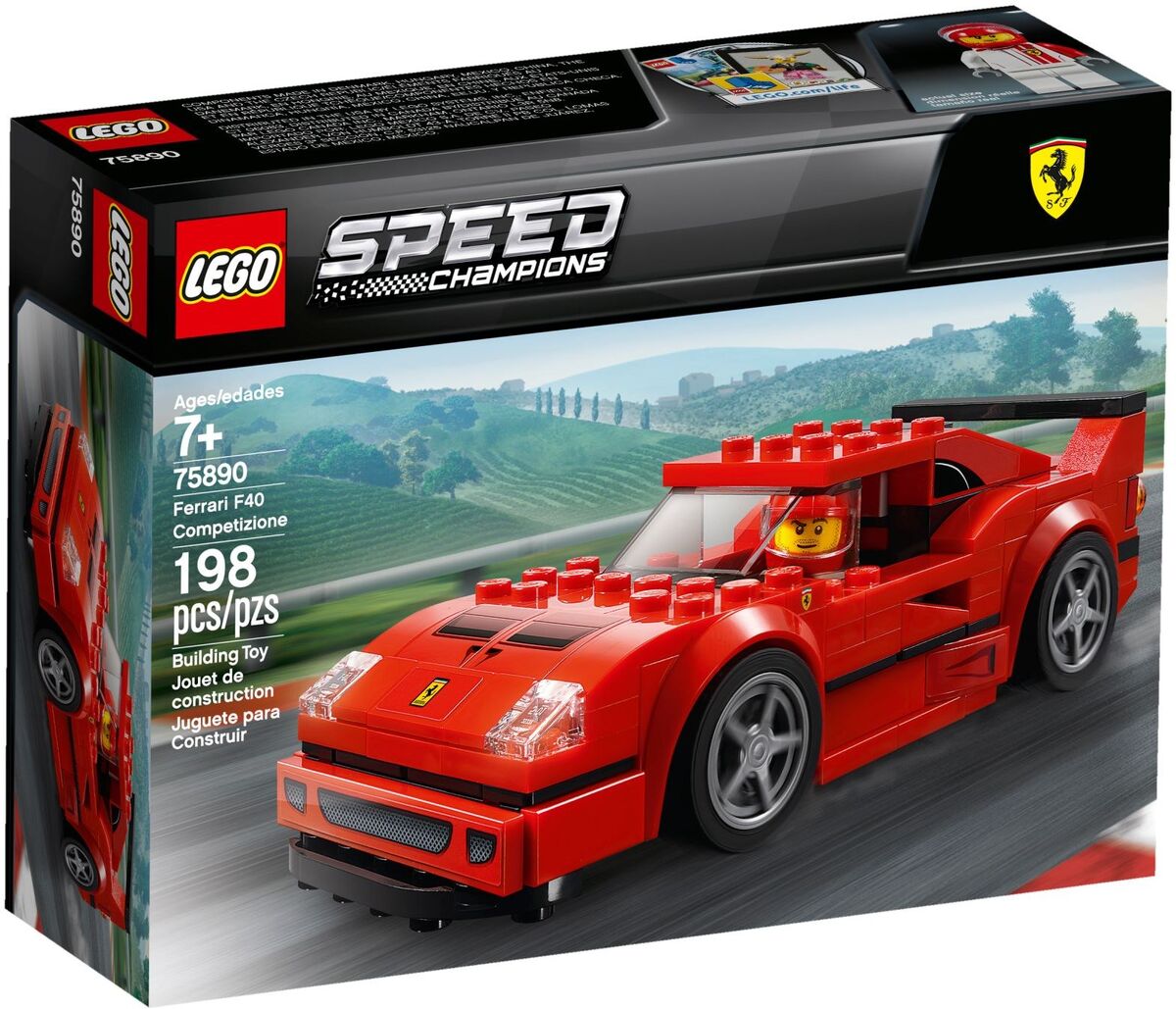 75890 Ferrari F40 Competizione | Brickipedia | Fandom