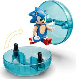 LEGO Sonic the Hedgehog Sonic’s Green Hill Zone Loop Challenge 76994  Building Toy Set, Sonic Adventure Toy with 9 Sonic and Friends Characters,  Fun