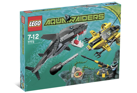 Lego sales tiger shark