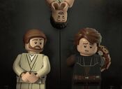 Rey is behind of Obi-Wan and Anakin