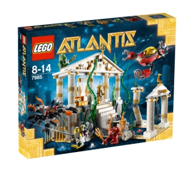 3x lego Atlantis 30042 ans 6-12 
