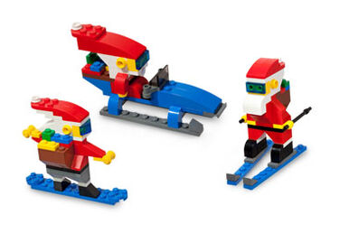 40001 LEGO Santa Claus, Brickipedia