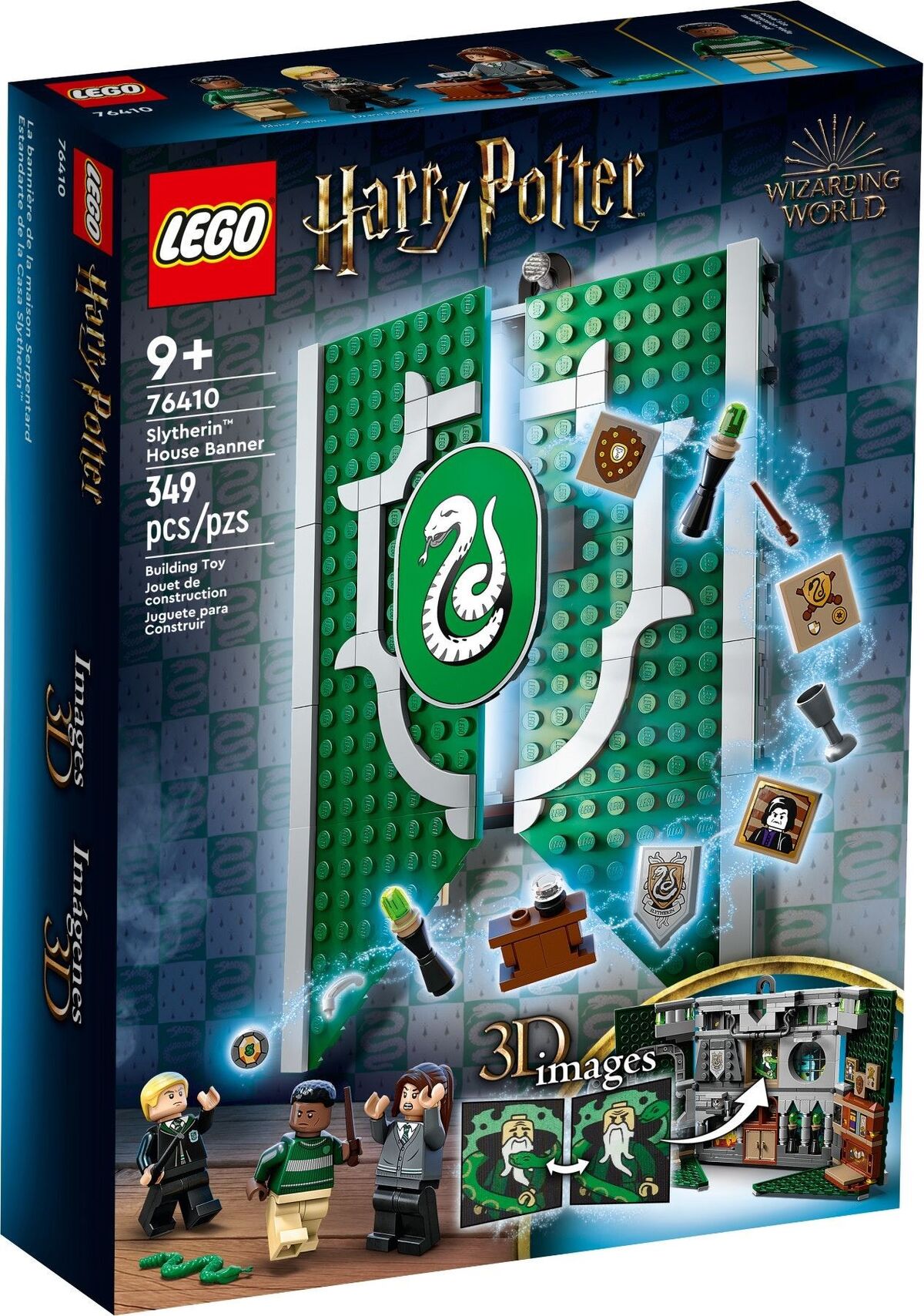 Wall Banner Slytherin, Harry Potter