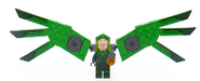 Vulture with brick-built wings