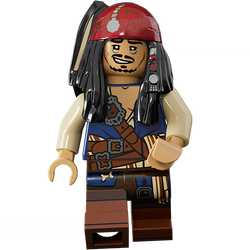 Jack sparrow minifigure hotsell