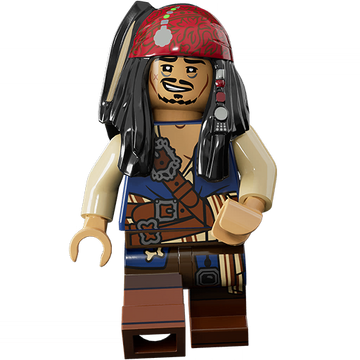 Jack sparrow lego figure sales