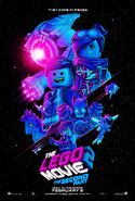 Lego movie two the second part 3d poster