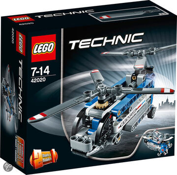 Lego technic helikopter top